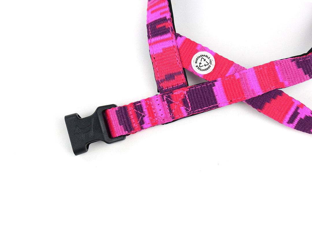 Pink Camo Dog Harness