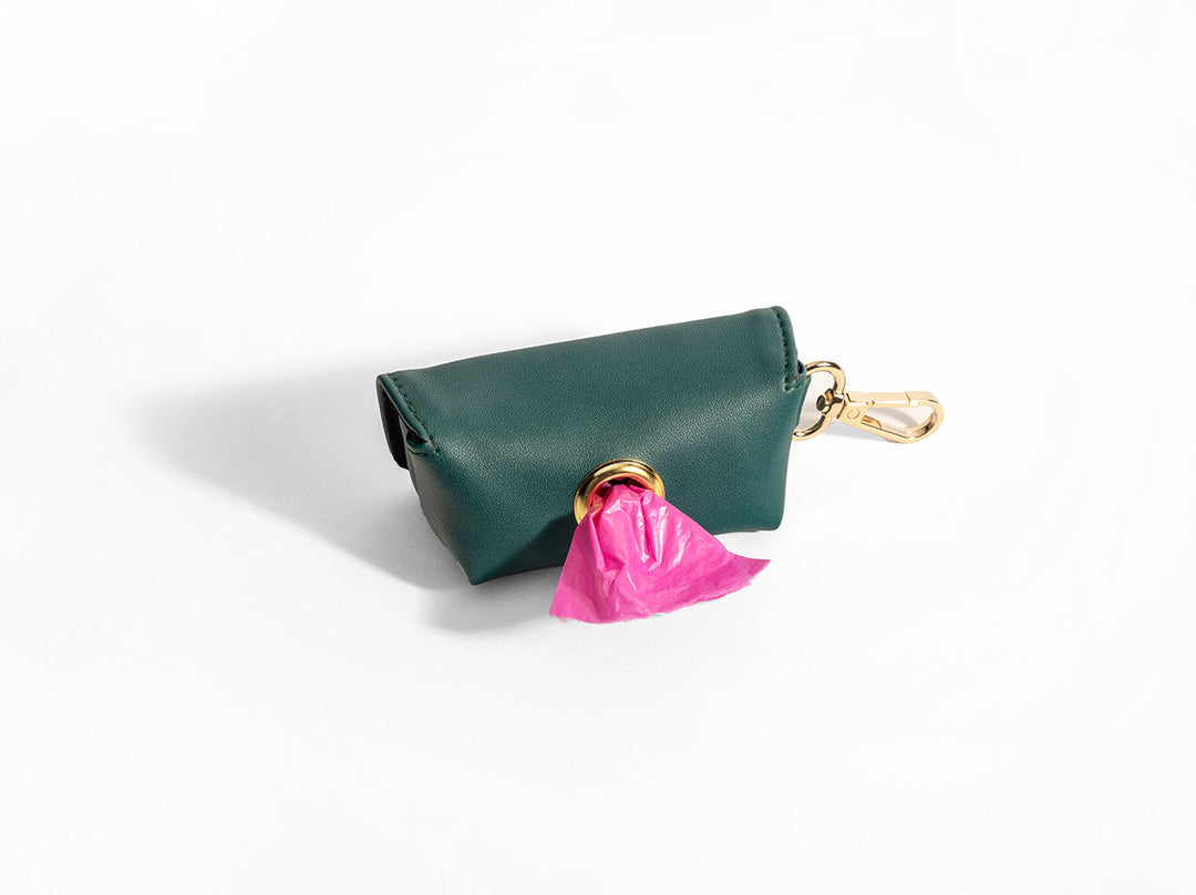 Green Poop Bag Holder