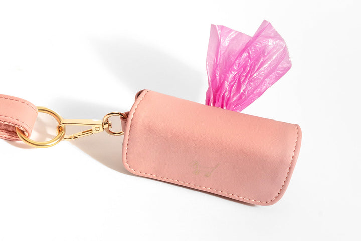 Pink Poop Bag Holder